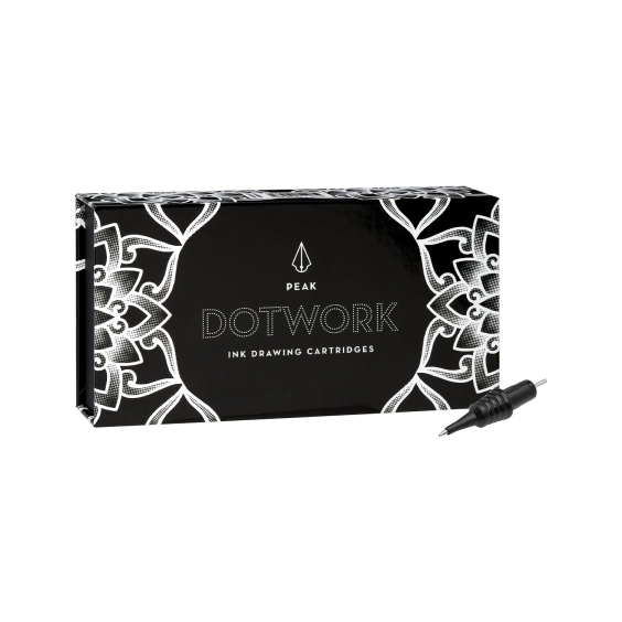 Scatola da 20 cartucce d'inchiostro da disegno Peak Dotwork