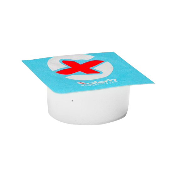 Scatola da 24 tappini per risciacquo sicuro con schiuma