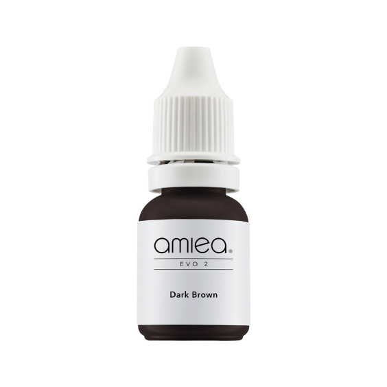 Inchiostro Amiea EVO2 PMU - Dark Brown 10ml (EU REACH)