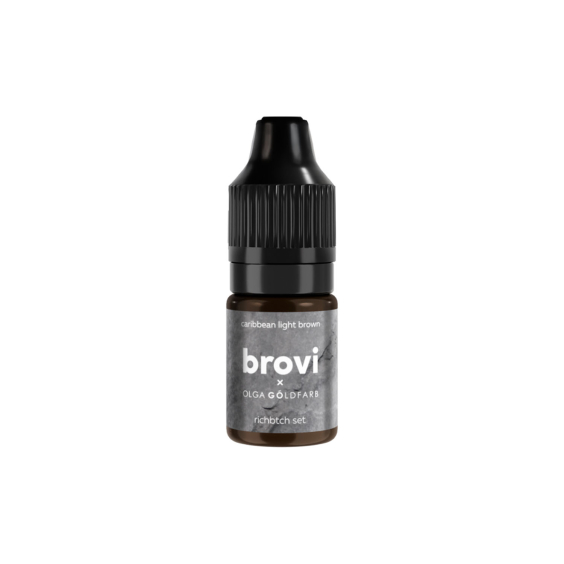 Pigmenti PMU Brovi - Caribbean Light Brown - 5ml
