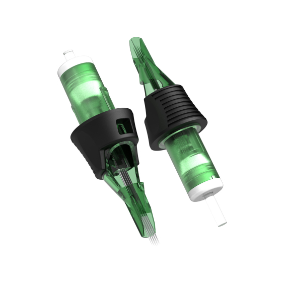 Confezione da 50 cartucce aghi Ghost HEX - Magnum Long Taper