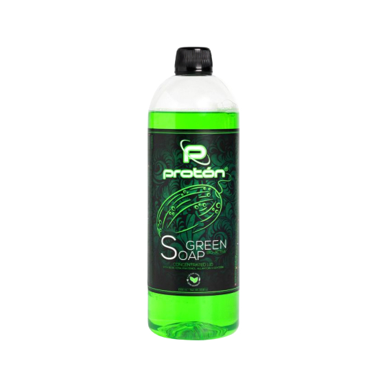 Proton - Sapone Verde Concentrato con Pantenolo, Allantoina e Aloe Vera 1000ml