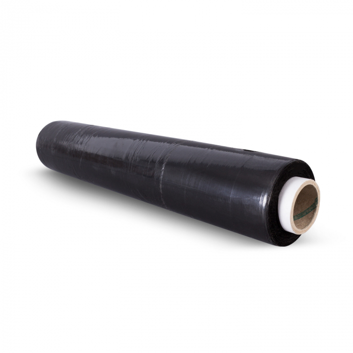 Pellicola termoretraibile elasticizzata per pallet nera (400 mm x 200 m)