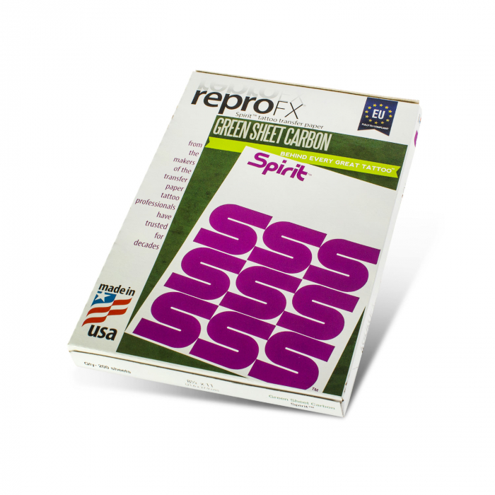 ReproFX Spirit Green - Carta ettografica disegnata a mano (8,5 x 11