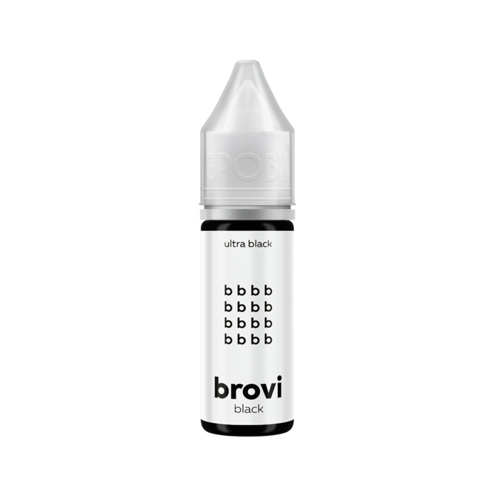 Pigmenti PMU Brovi - One Inorganic - Ultra Black