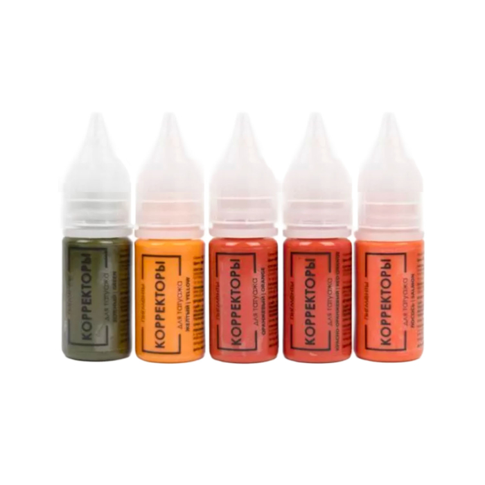 Pigmenti PMU Brovi - Correctors Set - 10ml