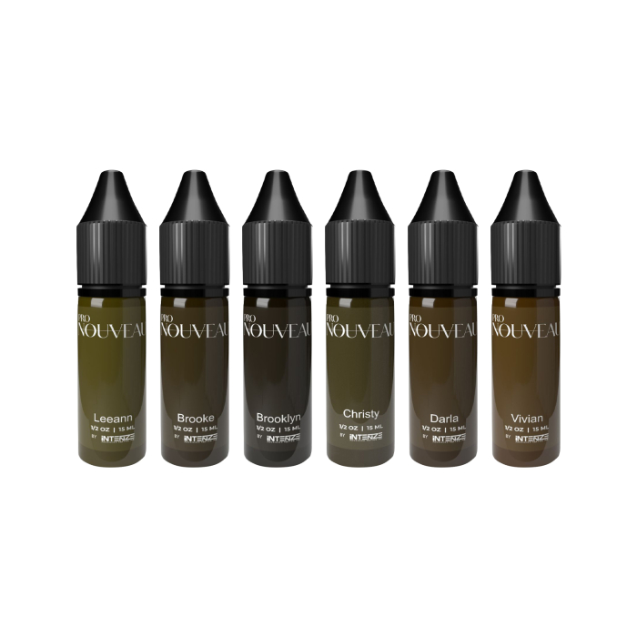 Pro Nouveau Pigmenti - Brows Collection Set 6x 15ml