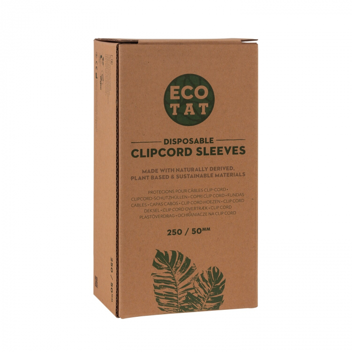 Scatola da 250 Bustine Protettive per Clipcord ECOTAT - 50mm