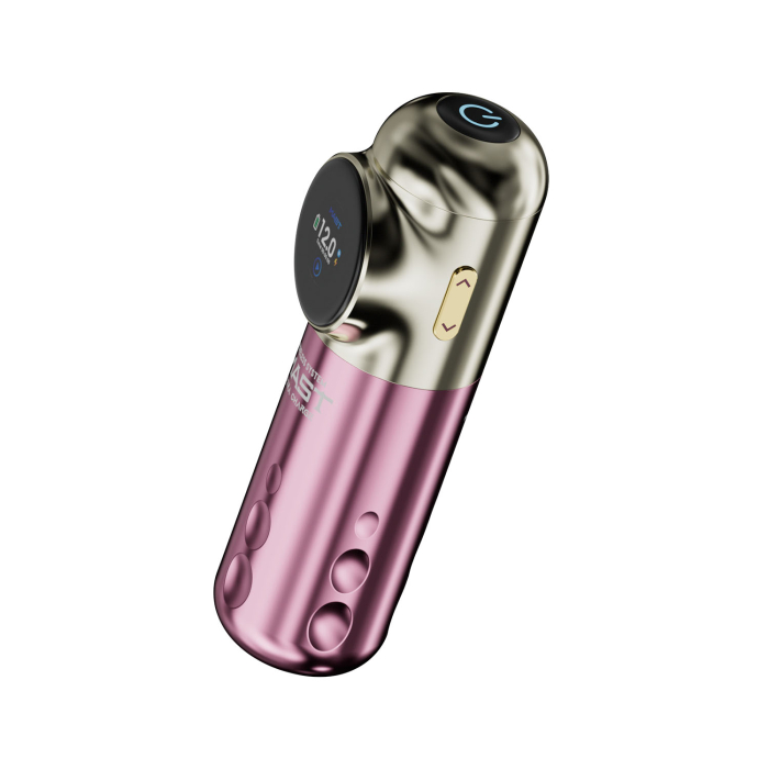 Macchina per tatuaggi Mast Archer S - Oro & Rosa - Corsa 4,2mm