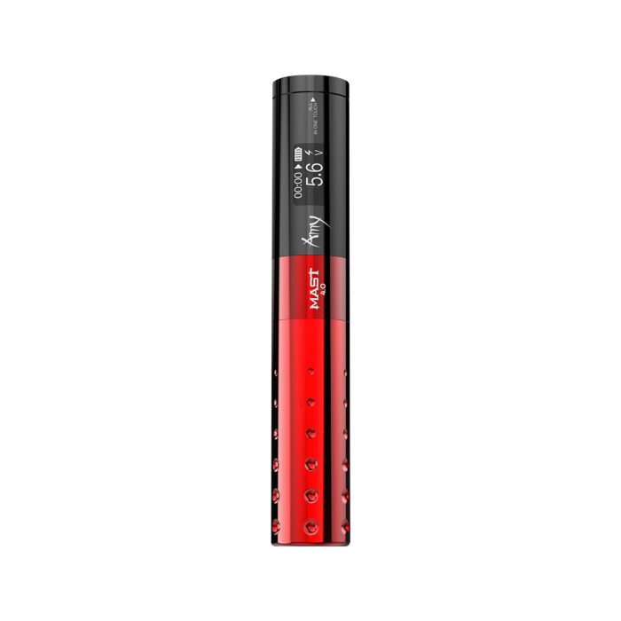 Penna per tatuaggi Dragonhawk Mast Tour Amy - Rossa - Corsa 4,0 mm