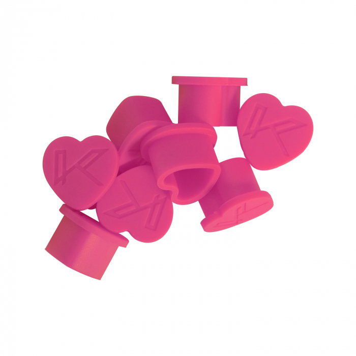 Tappini per inchiostro in silicone a forma di cuore Killer Beauty