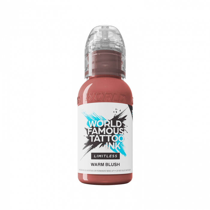 Inchiostro per tatuaggi World Famous Limitless - Pink Ribbon - Warm Blush - 30 ml