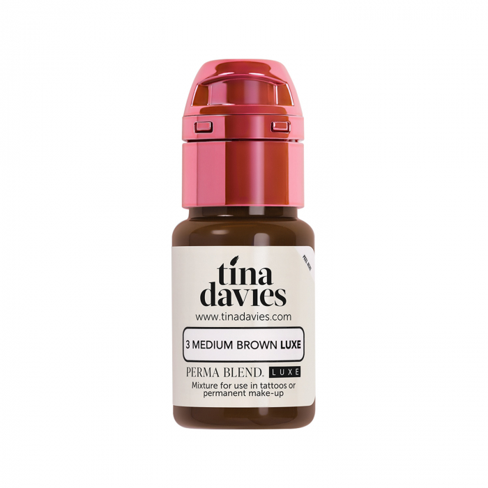 Inchiostro Perma Blend Luxe PMU - Tina Davies Medium Brown Luxe 15m