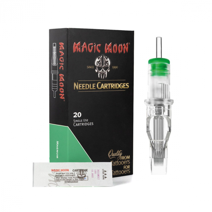 Confezione da 20 cartucce Magic Moon 0,30MM Magnum Long Taper
