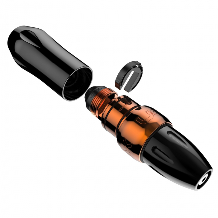 Macchina rotativa FK Irons Spektra Xion in Black/ Tangerine