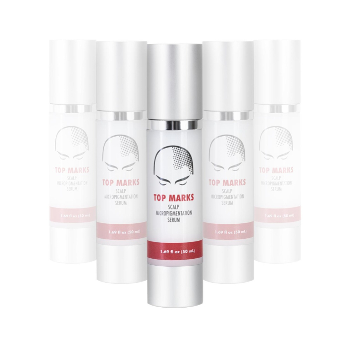 Top Marks SMP Micropigmentazione del cuoio capelluto SMP Aftercare Siero per la micropigmentazione del cuoio capelluto 50 ml