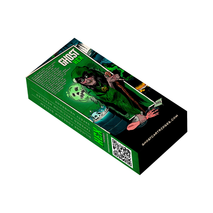 Confezione da 20 cartucce aghi Ghost HEX - Magnum Long Taper
