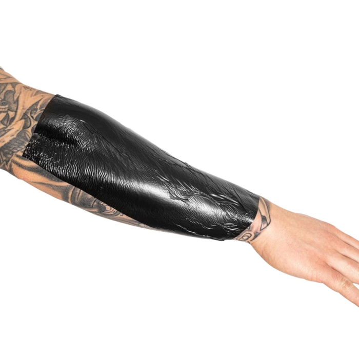 Recovery Derm Shield Protective Tattoo Film - 25 cm x 7.3 m - Black
