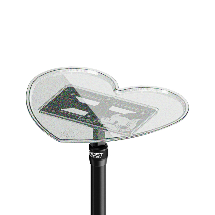Top vassoio Ghost Heart Glitter - Sistema completo Lite per vassoio carrello