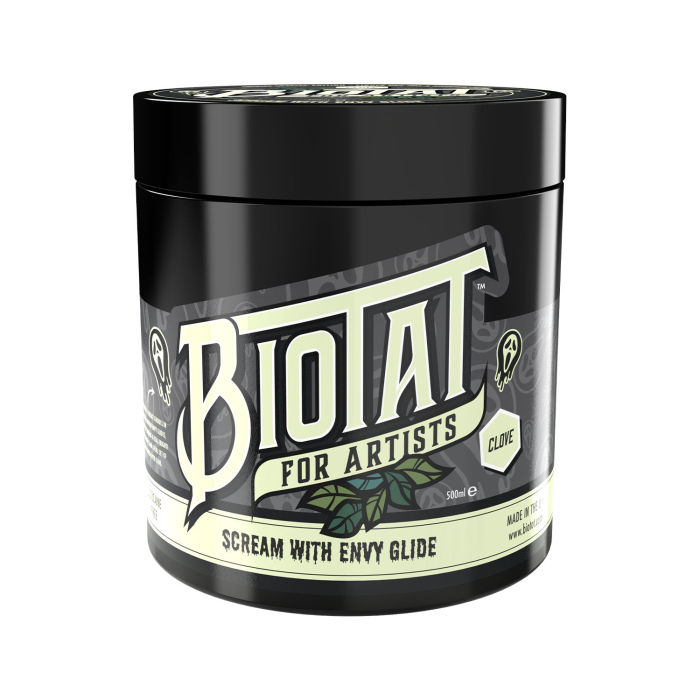BIOTAT Tattoo Glide Anestetico SCREAM con Envy Edizione Limitata 500 ml
