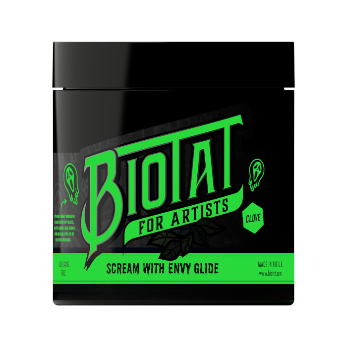 BIOTAT Tattoo Glide Anestetico SCREAM con Envy Edizione Limitata 500 ml