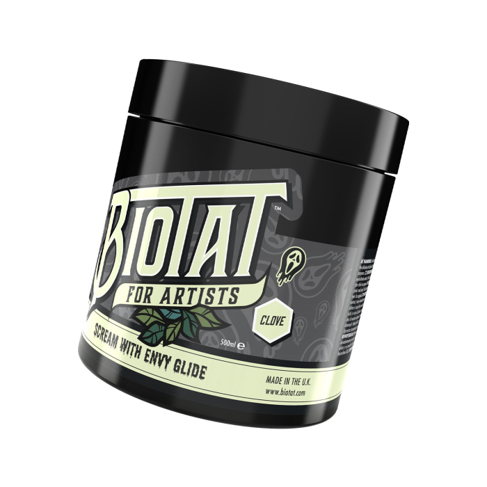 BIOTAT Tattoo Glide Anestetico SCREAM con Envy Edizione Limitata 500 ml