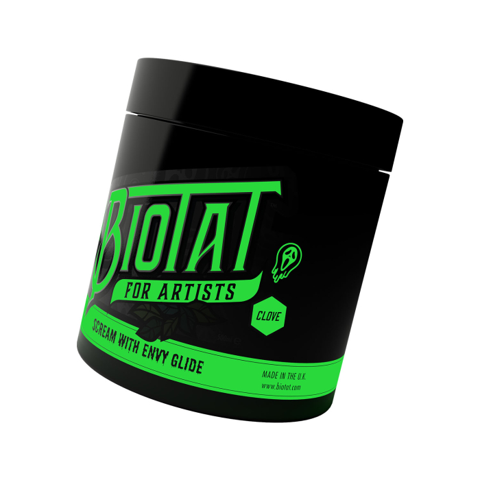 BIOTAT Tattoo Glide Anestetico SCREAM con Envy Edizione Limitata 500 ml