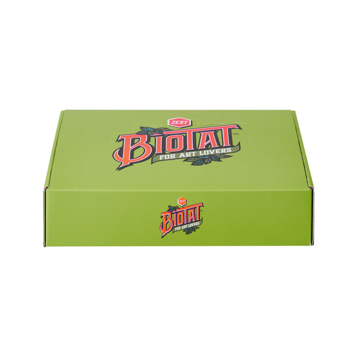 Scatola da 12 BIOTAT Tattoo Zest Soft Butter 50 ml (Espositore da Studio)
