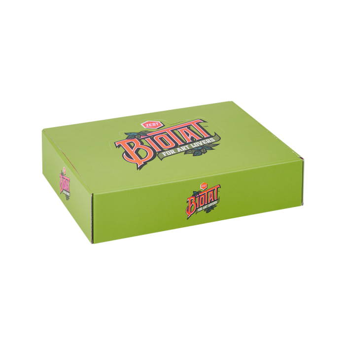 Scatola da 12 BIOTAT Tattoo Zest Soft Butter 50 ml (Espositore da Studio)