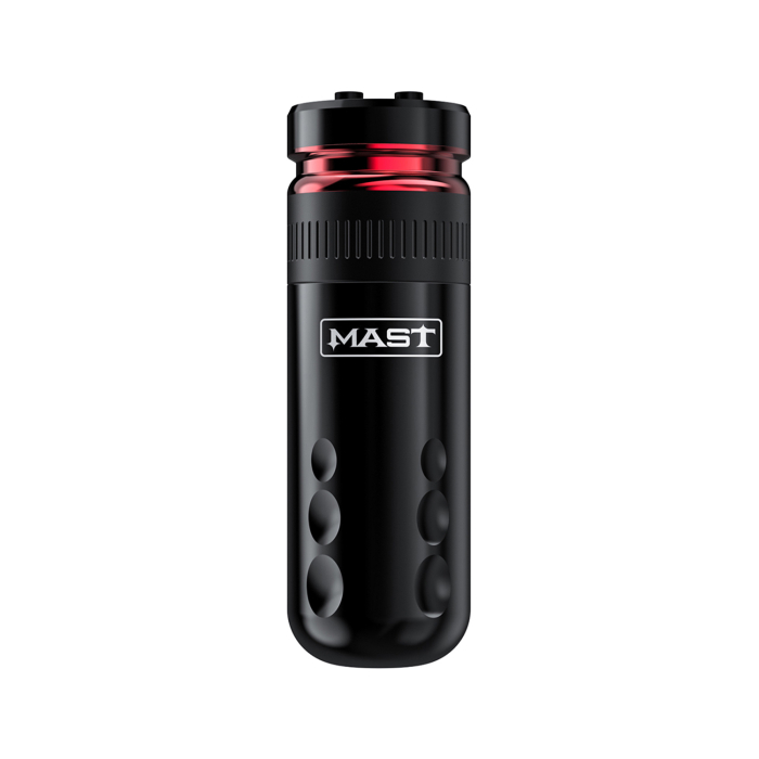 Macchina wireless per tatuaggi a penna Dragonhawk Mast Racer con batteria aggiuntiva - Nera - Corsa 4,0 mm