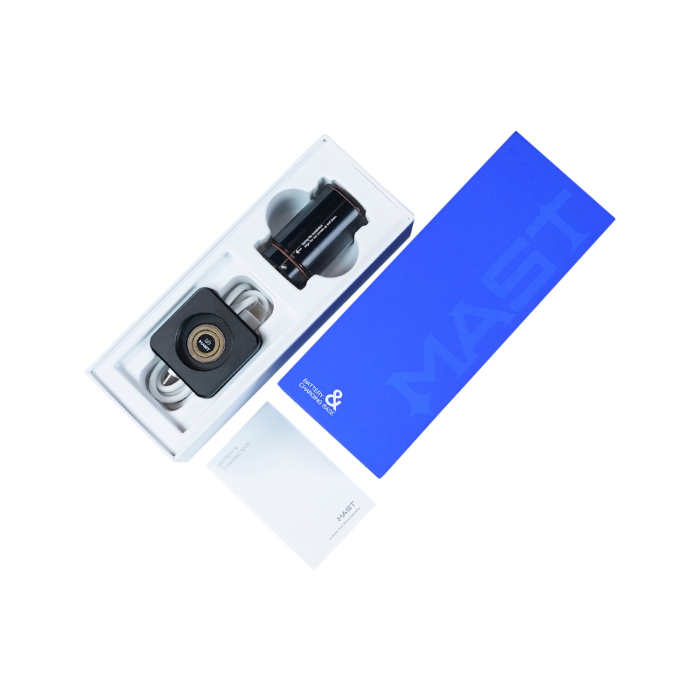 Penna per tatuaggi wireless Dragonhawk Mast Racer Pro con 2 batterie - Nero - Corsa 4,2 mm