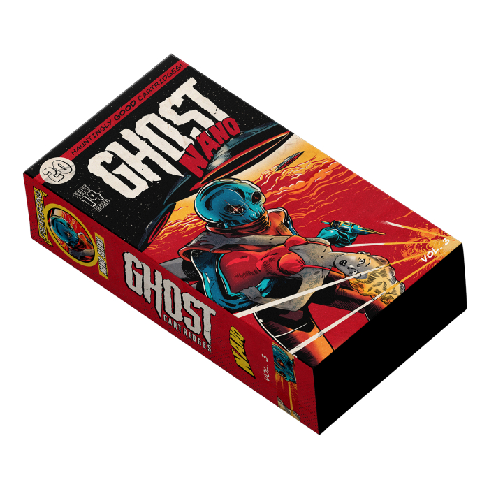 Scatola da 20 cartucce aghi Ghost Nano – Round Shader Long Taper