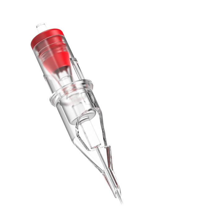 Scatola da 20 cartucce aghi Ghost Nano – Round Liner Long Taper