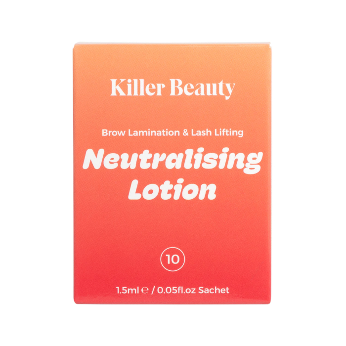 Killer Beauty Laminazione Sopracciglia e Lifting Ciglia - Fase 2: Lozione Neutralizzante