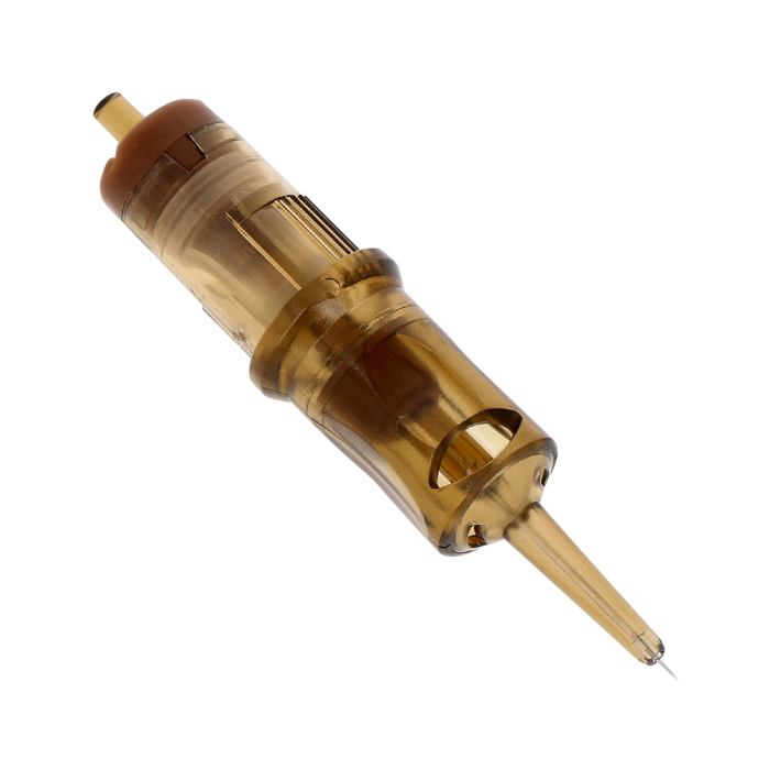 Confezione da 20 cartucce Kwadron Hybrid System Long Taper - Round Liner