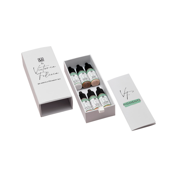 Li Pigments x Victoria Felicia Set Pigmenti Areola 3D - 6x 10ml