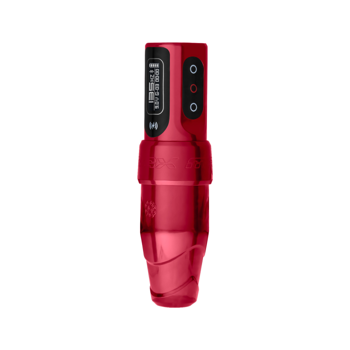 Microbeau Flux S Max con 2x PowerBolt II - 2.5 mm Stroke - Rouge