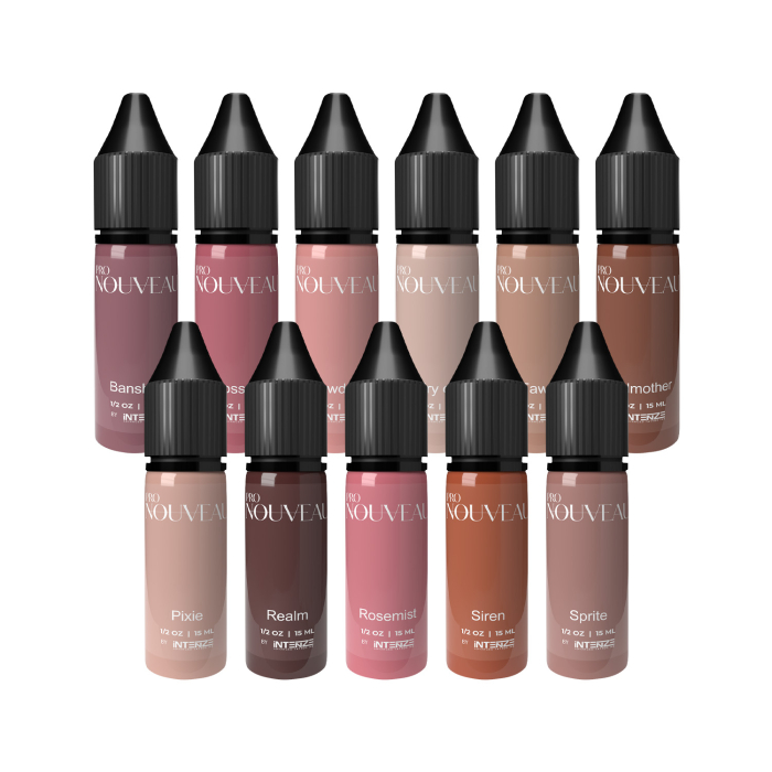 Pro Nouveau Pigmenti - Nipple Fairy Set 11x 15ml