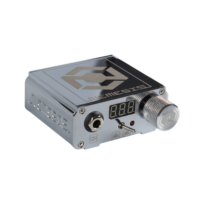 Alimentatore LED Nemesis - ARGENTO (cavo UE)