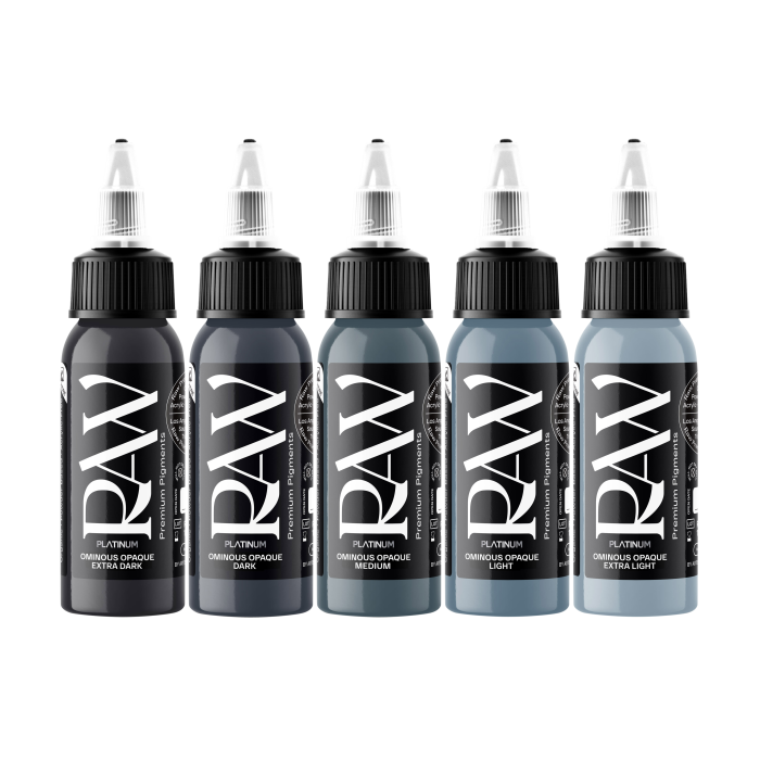 Raw Ink - Set Ominous Opaques - 5x 30ml