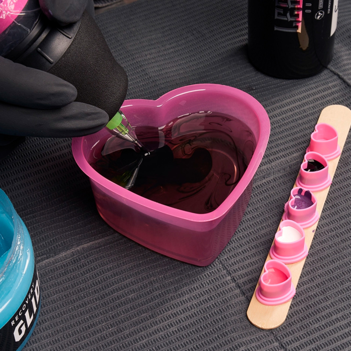 Bicchierini a Forma di Cuore Saferly Rosa - 150ml (5oz)