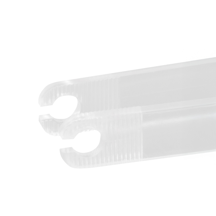 Confezione da 100 pinze sterili monouso Snaptile rotonde aperte per piercing