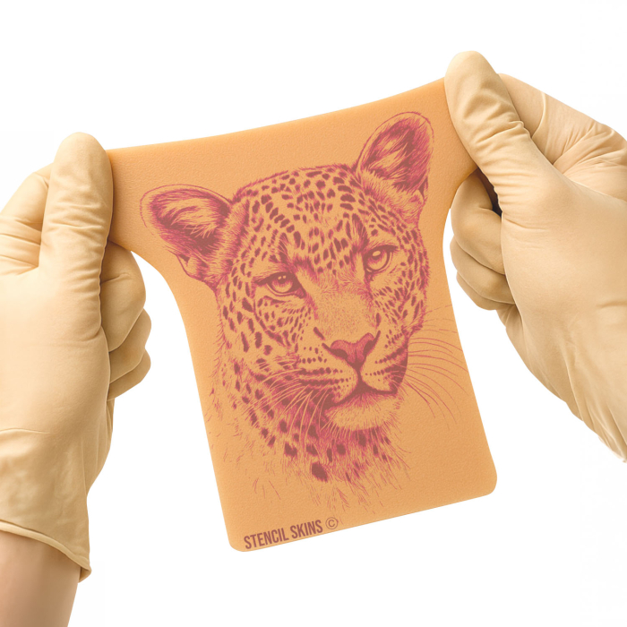 Set di 5 cuscinetti in pelle sintetica prestampata Skins® - Extra Soft