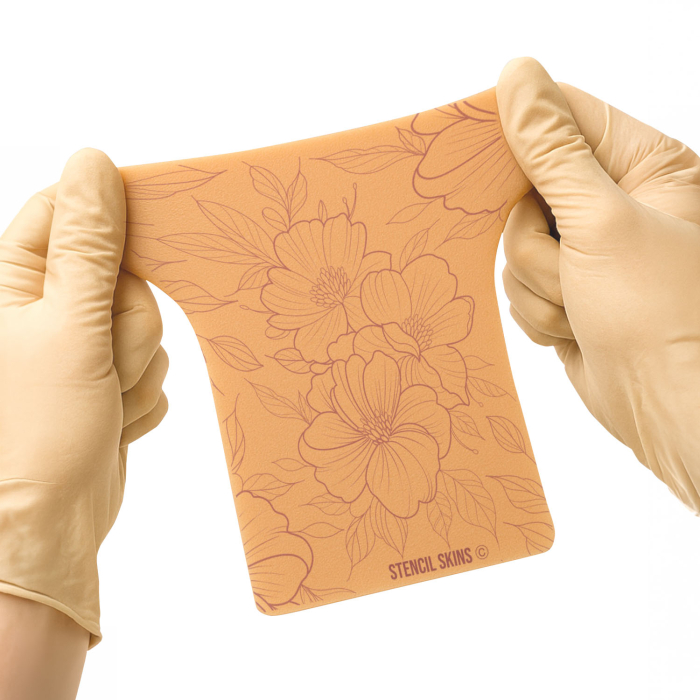 Set di 5 cuscinetti in pelle sintetica prestampata Skins® - Extra Soft