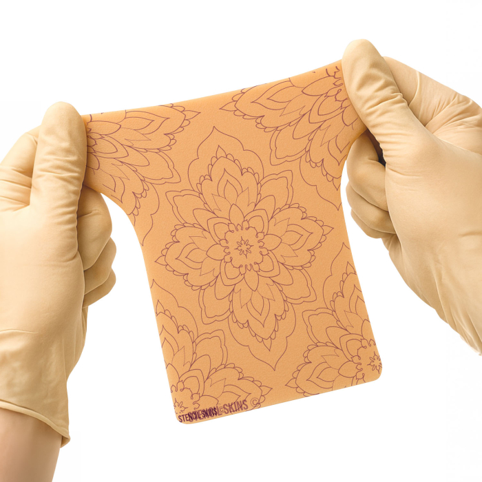 Set di 5 cuscinetti in pelle sintetica prestampata Skins® - Extra Soft