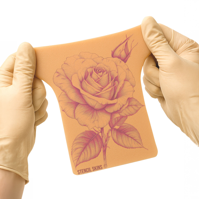 Set di 5 cuscinetti in pelle sintetica prestampata Skins® - Extra Soft
