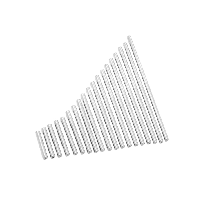 Barretta barbell dritta in titanio senza filettatura Tilum