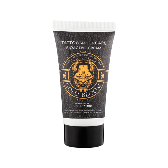 Tubetti Aloe Tattoo Gold Bloom Nuova Formula Aftercare con Espositore 12x30g