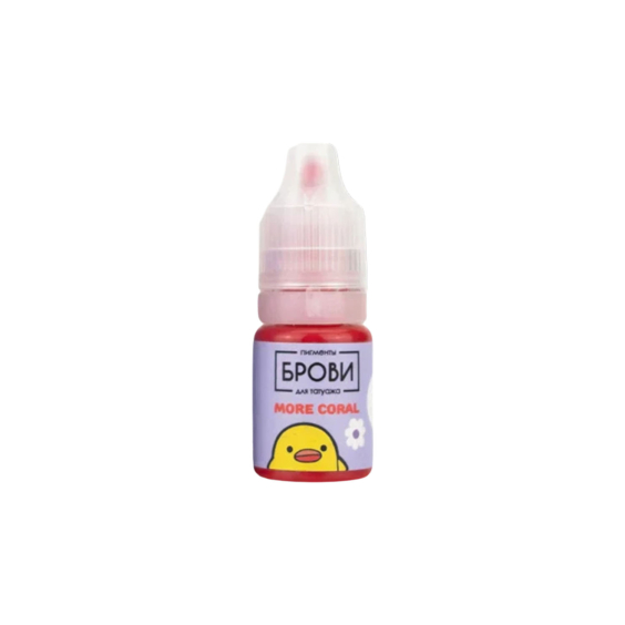 Pigmenti PMU Brovi - More Coral - 5ml
