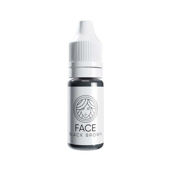 FACE Pigments - Correttore minerale per sopracciglia - Black brown